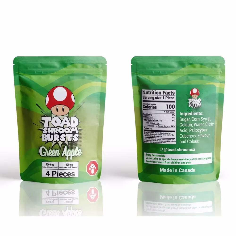 heavenpeak.com | Sour Strawberry THC Gummies 600MGToad Gummies – 4,000mg Shroom-Infused Green Apple Psilocybin Gummies