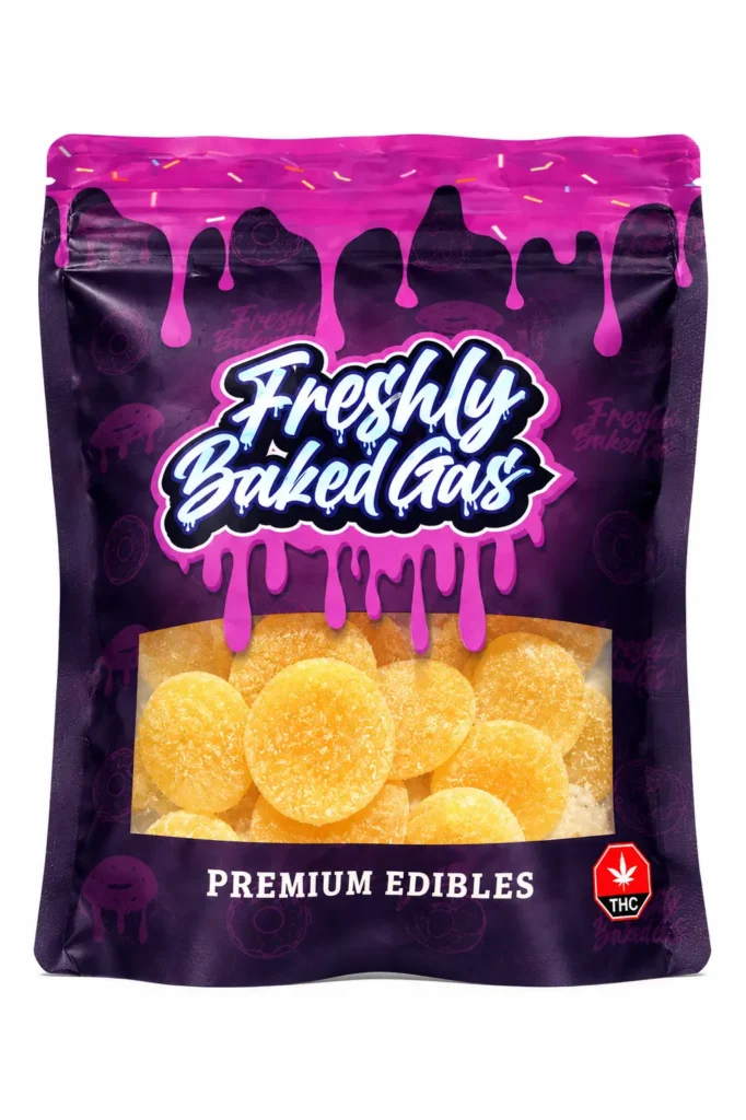 Pineapple Orange Sour Bites – 1500mg THC