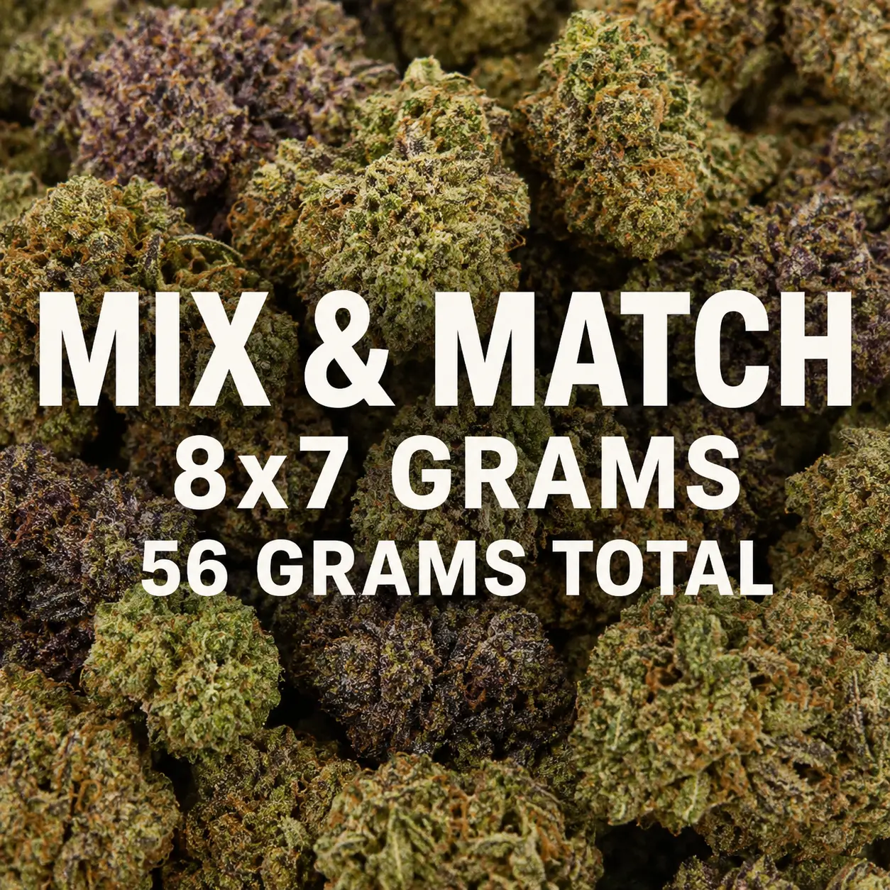 (8 x 7 Grams) - Flower Mix & Match