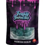 Blue Raspberry Gummy Rings – 1500mg THC