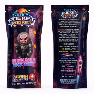 heavenpeak.com | 3+ Slaps Pocket Rocket Vapes – Mix & MatchSlaps Pocket Rocket – Bubblegum Rock Candy 2G Live Resin Vape