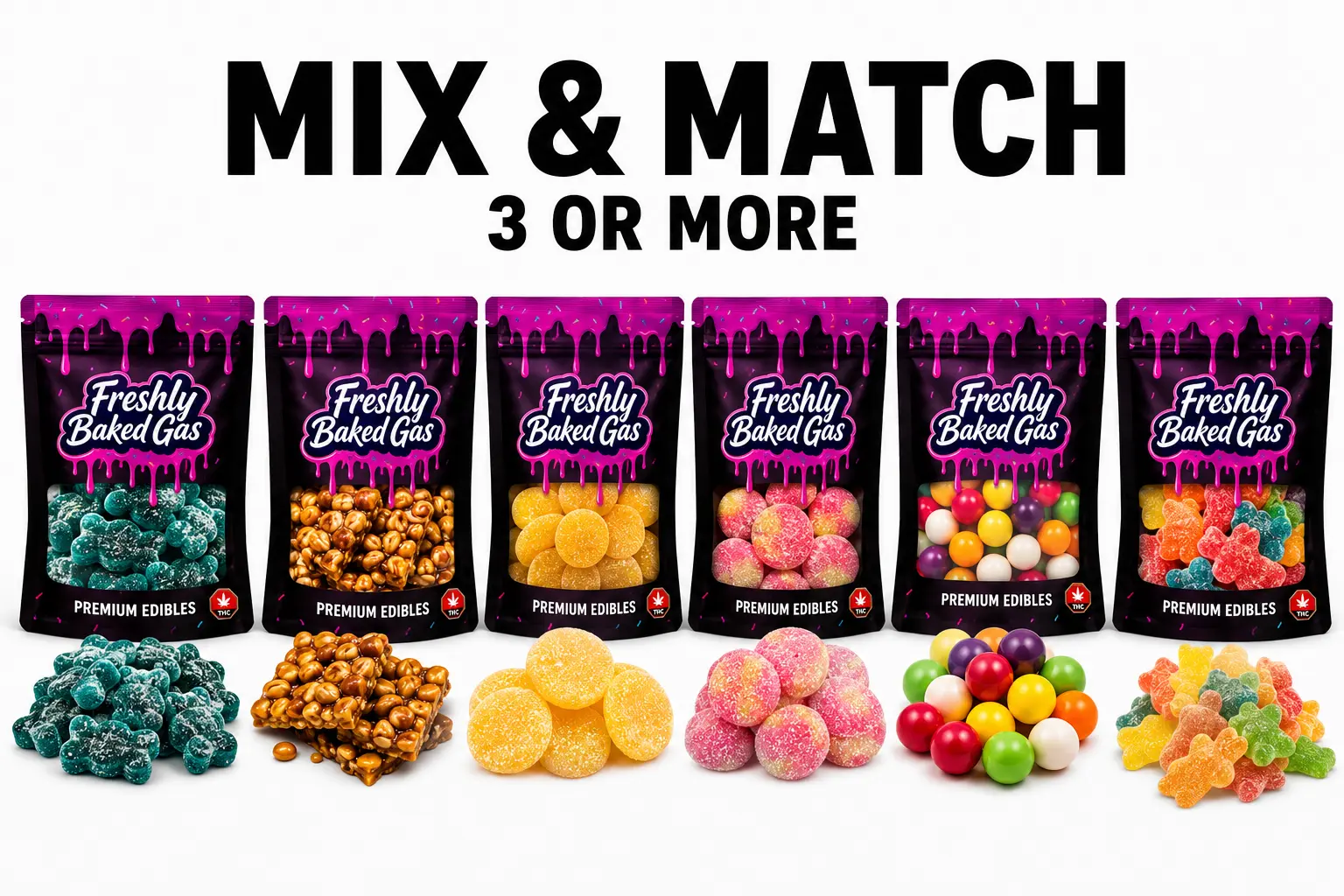 Gummy Rings – 1500mg THC