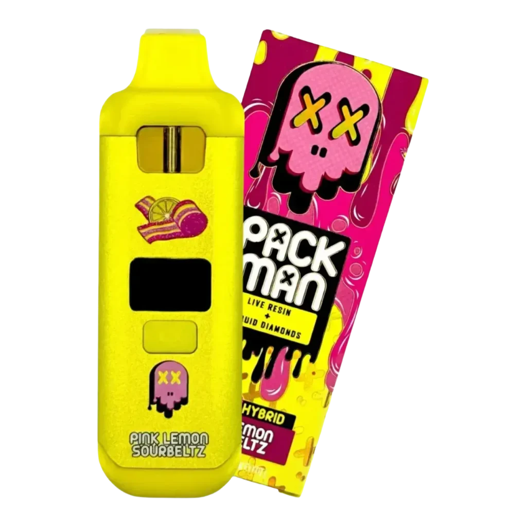 Pink Lemon Sourbeltz Packman Disposable Vape
