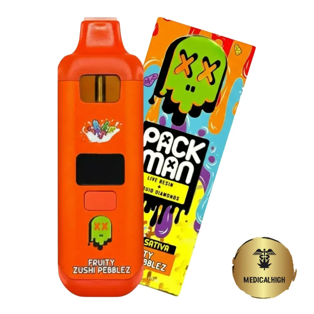 Fruity Zushi Pebblez Packman Disposable Vape