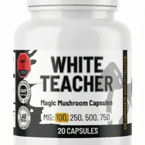 White Teacher Microdose Capsules